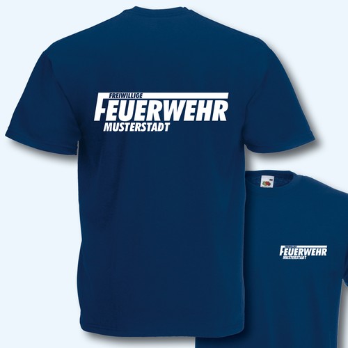 Shirt freiwillige feuerwehr - t-shirt,