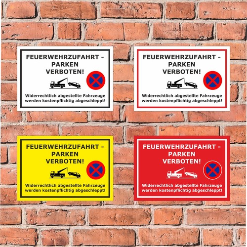 Schild parken verboten - schild,