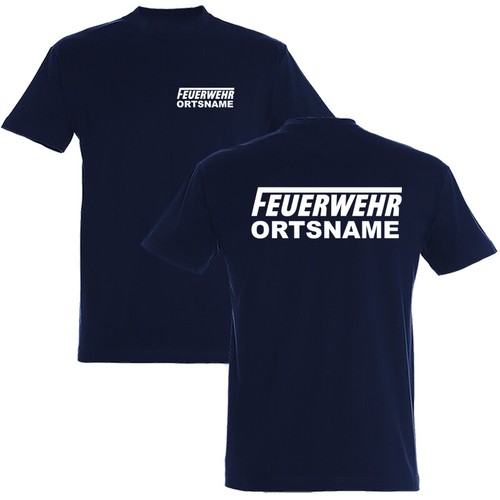 Feuerwehr shirt beidseitg - feuerwehr, t-shirt