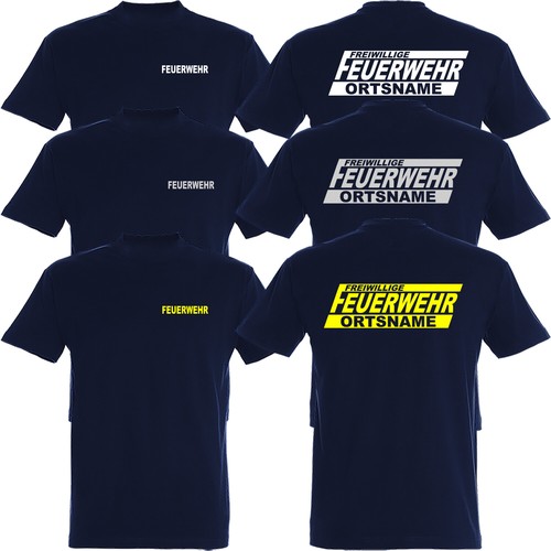 Feuerwehr shirt ortsname - feuerwehr,