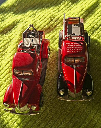 Feuerwehr modellauto lkw - 2x, modellauto/lkw