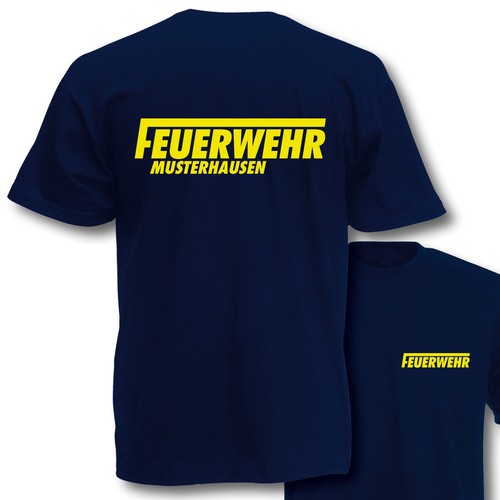 Shirt feuerwehr ortsname - feuerwehr,