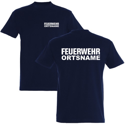 Feuerwehr shirt beidseitg - feuerwehr, t-shirt