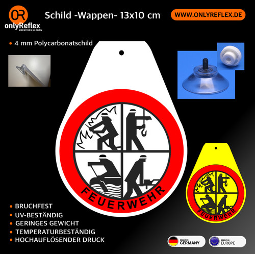 Feuerwehr schild dfv - feuerwehr,