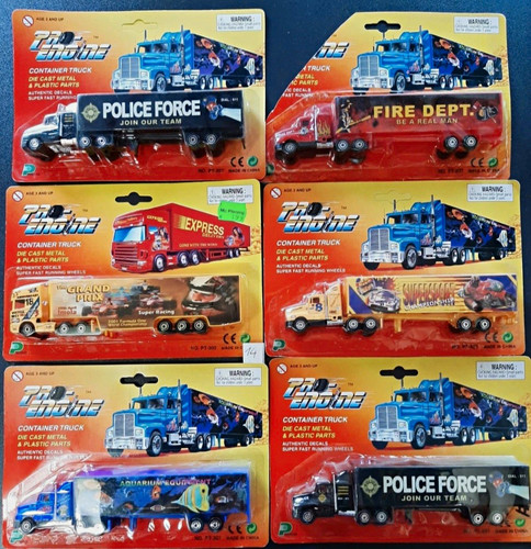 Pro engine container truck - engine,