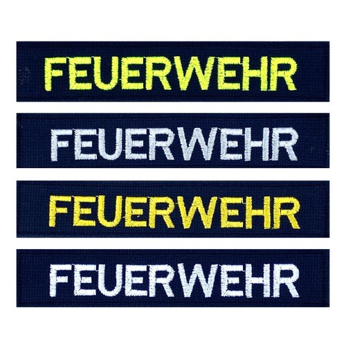 Klettstreifen feuerwehr patsh - klettstreifen,