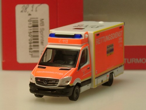Herpa mercedes sprinter rtw - herpa,