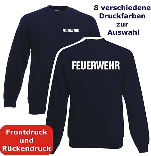 Feuerwehr sweatshirt pullover - sweatshirt,