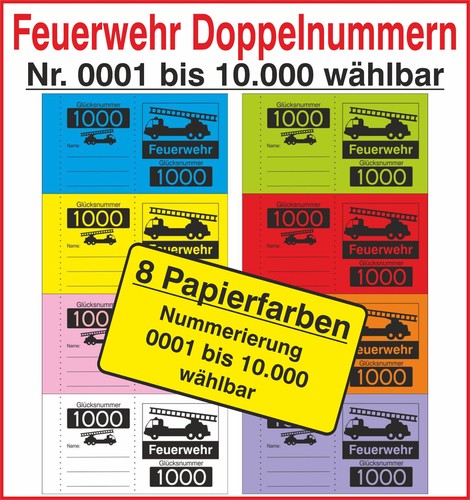 1000 doppelnummern feuerwehr - 1000,